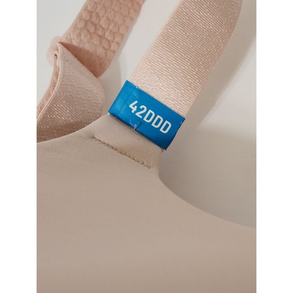 Vanity Fair Womens Beige Sport Wirefree Underwire Bra Sz 42DDD Style 76380 - Picture 2 of 7